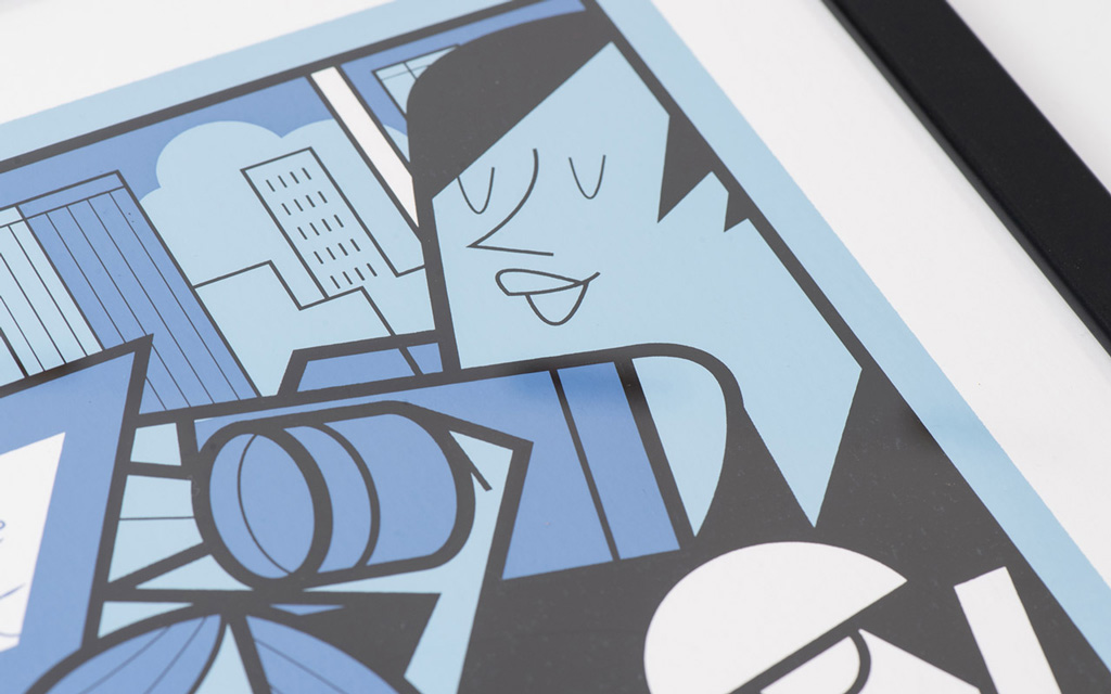 Agenzia di Comunicazione Publifarm | Pure Creative Agency La serigrafia 2017 è firmata da Ale Giorgini 1