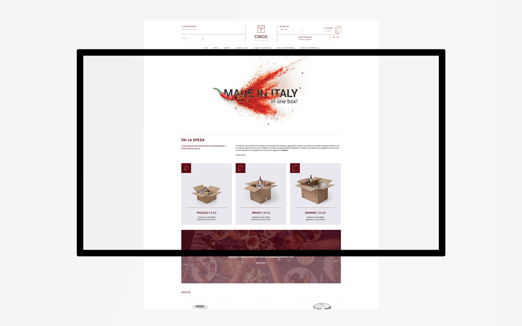 Agenzia di Comunicazione Publifarm | Pure Creative Agency Cibox ha una nuova brand identity e un nuovo sito web 1