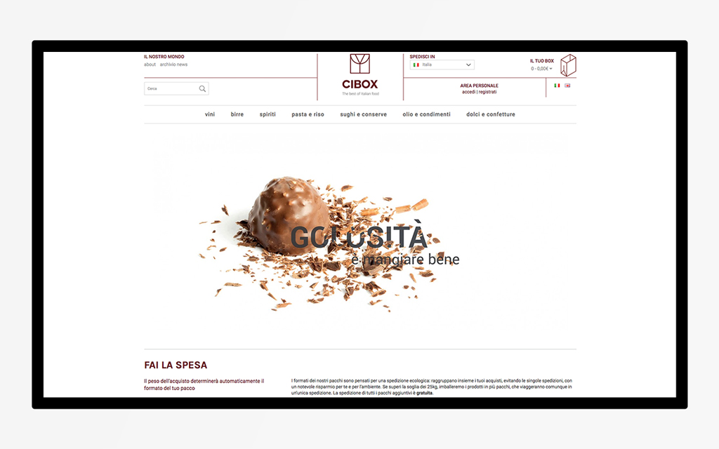 Agenzia di Comunicazione Publifarm | Pure Creative Agency Cibox ha una nuova brand identity e un nuovo sito web 1