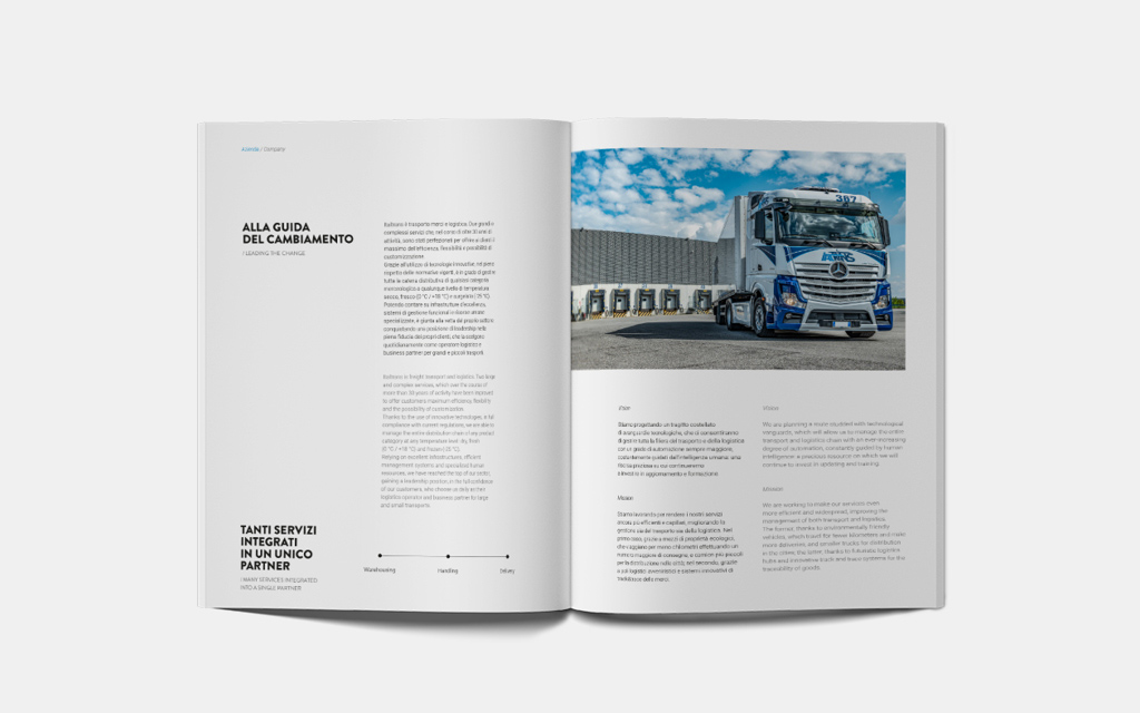 Agenzia di Comunicazione Publifarm | Pure Creative Agency Il company profile 2020 di Italtrans è tutto da sfogliare 1