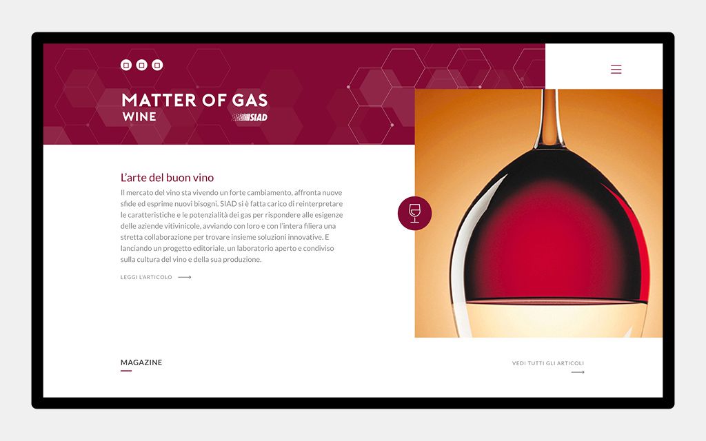 Agenzia di Comunicazione Publifarm | Pure Creative Agency Matter of Gas: un nuovo blog per SIAD 1