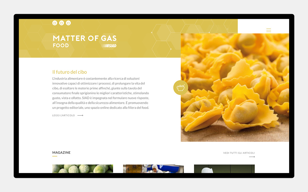 Agenzia di Comunicazione Publifarm | Pure Creative Agency Matter of Gas: un nuovo blog per SIAD 1