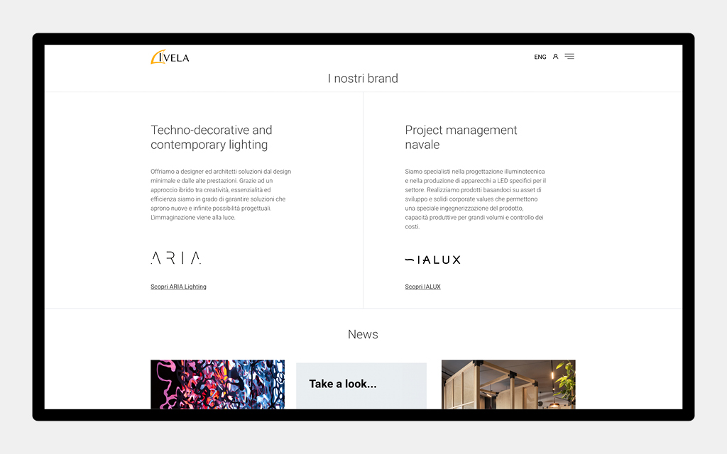 Agenzia di Comunicazione Publifarm | Pure Creative Agency Riflettori puntati sul nuovo sito Ivela 1