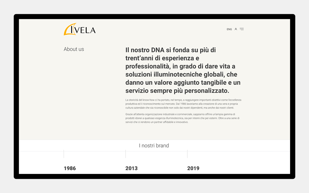 Agenzia di Comunicazione Publifarm | Pure Creative Agency Riflettori puntati sul nuovo sito Ivela 1