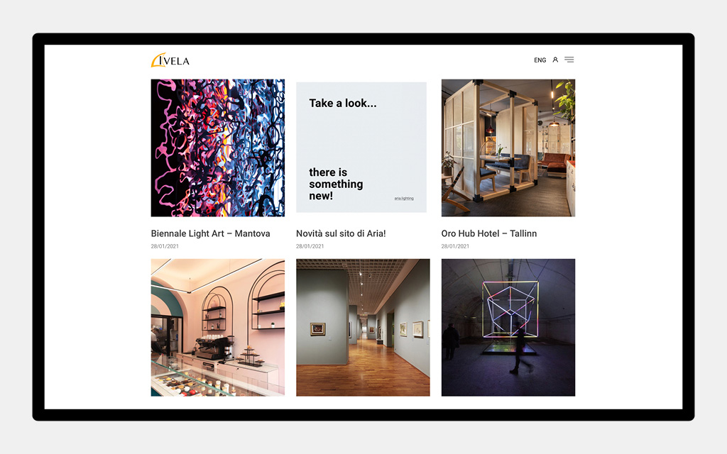 Agenzia di Comunicazione Publifarm | Pure Creative Agency Riflettori puntati sul nuovo sito Ivela 1