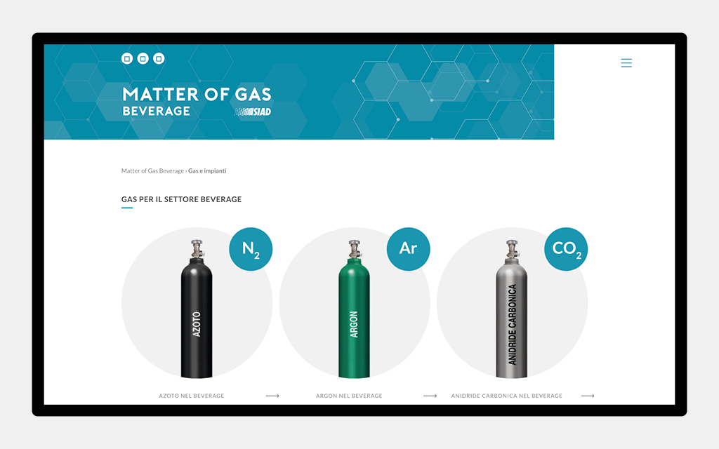 Agenzia di Comunicazione Publifarm | Pure Creative Agency Matter of Gas: un nuovo blog per SIAD 1