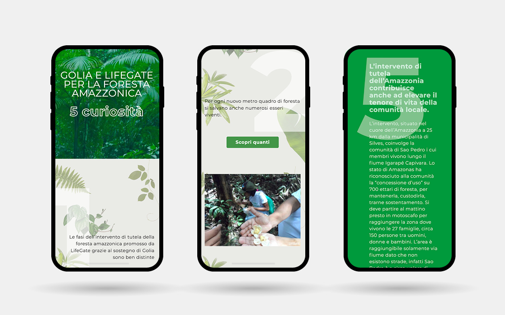 Agenzia di Comunicazione Publifarm | Pure Creative Agency Golia con LifeGate per dare respiro al pianeta: il sito dell’iniziativa lo firma Publifarm 1