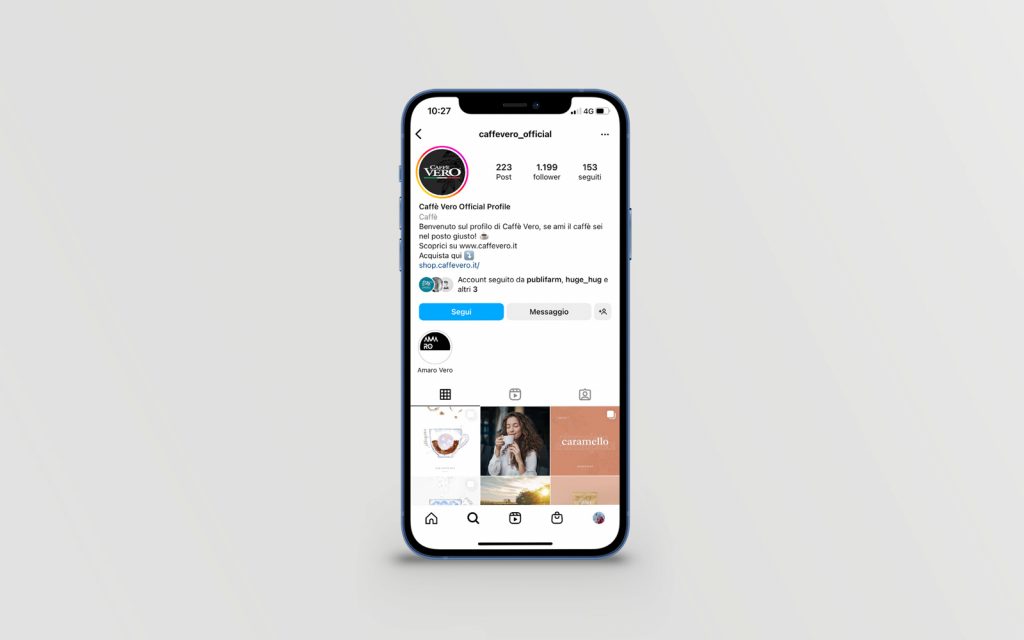 Agenzia di Comunicazione Publifarm | Pure Creative Agency Buongiornissimo Caffè Vero! La strategia social per la torrefazione vicentina 1