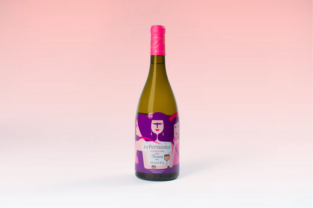 Agenzia di Comunicazione Publifarm | Pure Creative Agency La Pettegola Limited Edition 2023, un’icona by Noma Bar 1