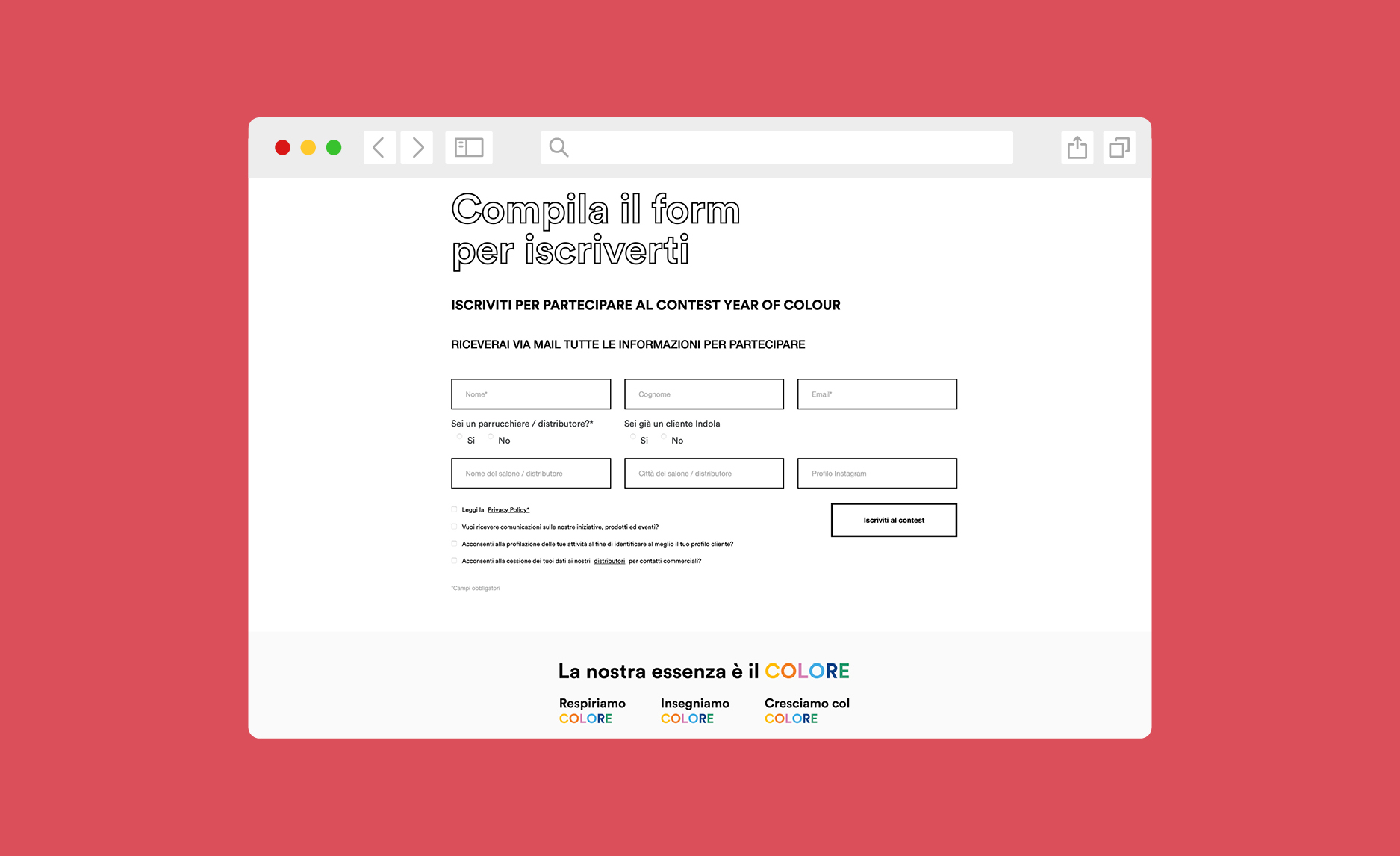 Digital-Marketing-Bergamo-Agenzia-Landing-Form-Indola