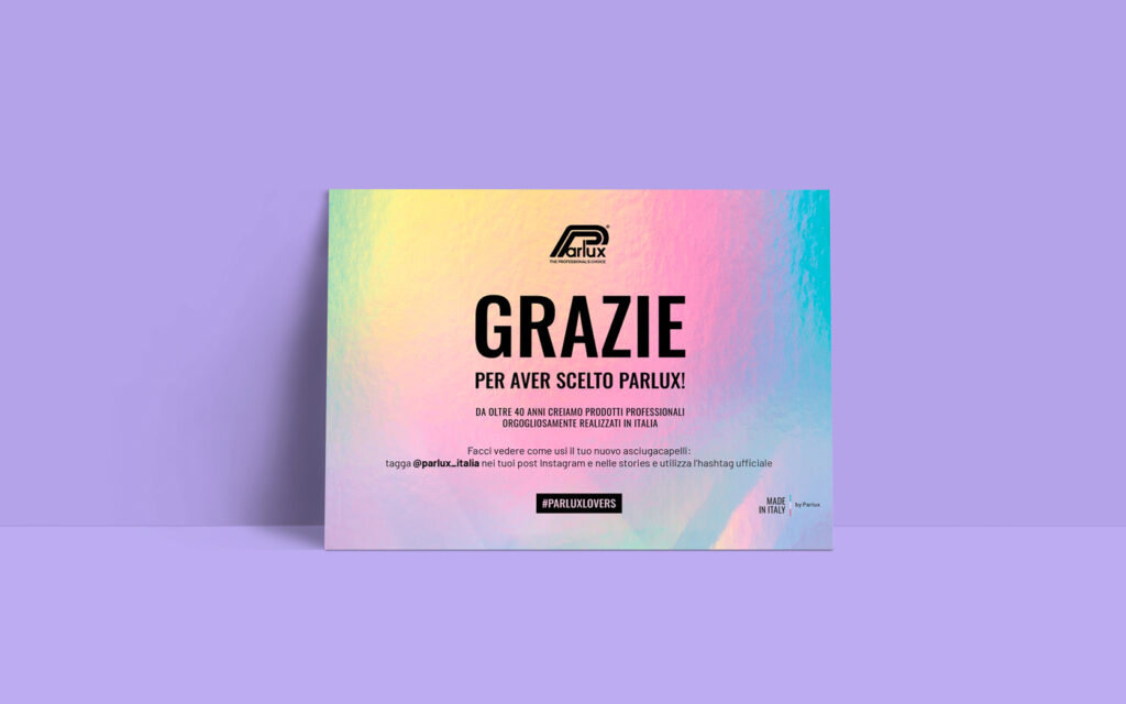 Agenzia di Comunicazione Publifarm | Pure Creative Agency Campagna di lancio e un video 3D per il miglior asciugacapelli professionale in circolazione…Fino al prossimo Parlux. 1