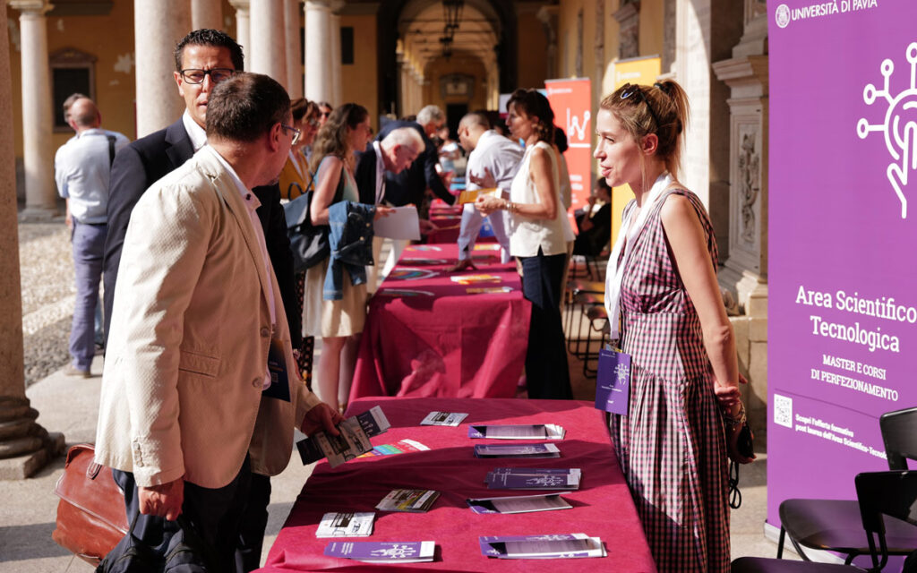 Agenzia di Comunicazione Publifarm | Pure Creative Agency Per il primo Master Day dell’Università di Pavia siamo andati dritti al punto 1