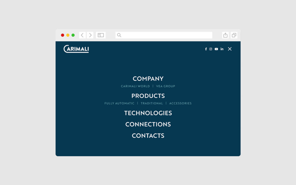 Agenzia di Comunicazione Publifarm | Pure Creative Agency Nuovo look per il sito web Carimali 1