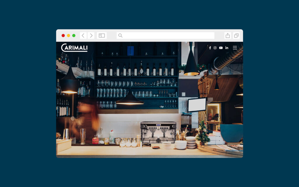 Agenzia di Comunicazione Publifarm | Pure Creative Agency Nuovo look per il sito web Carimali 1