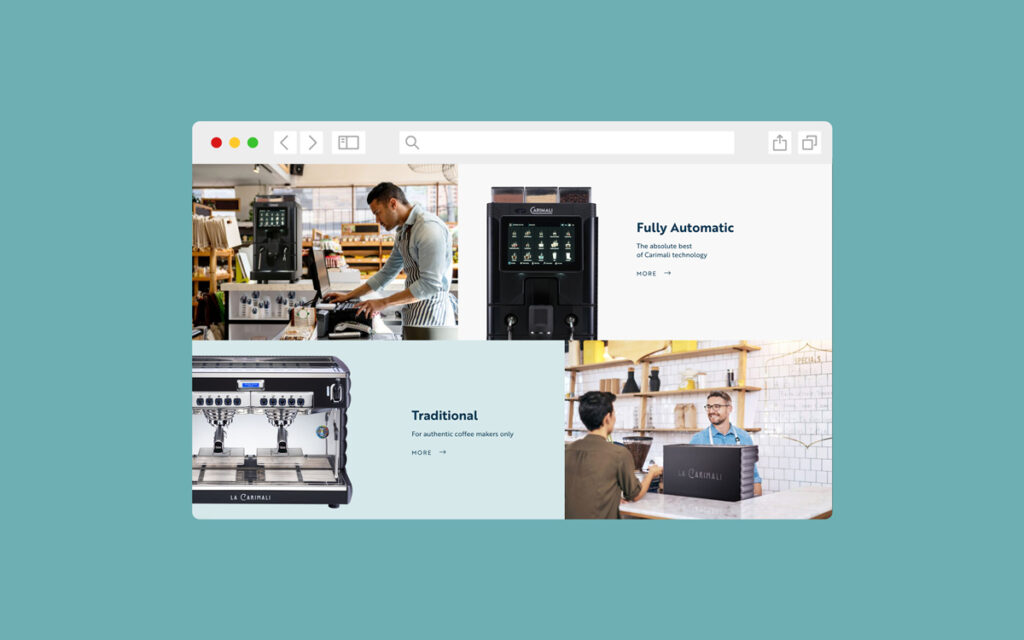 Agenzia di Comunicazione Publifarm | Pure Creative Agency Nuovo look per il sito web Carimali 1