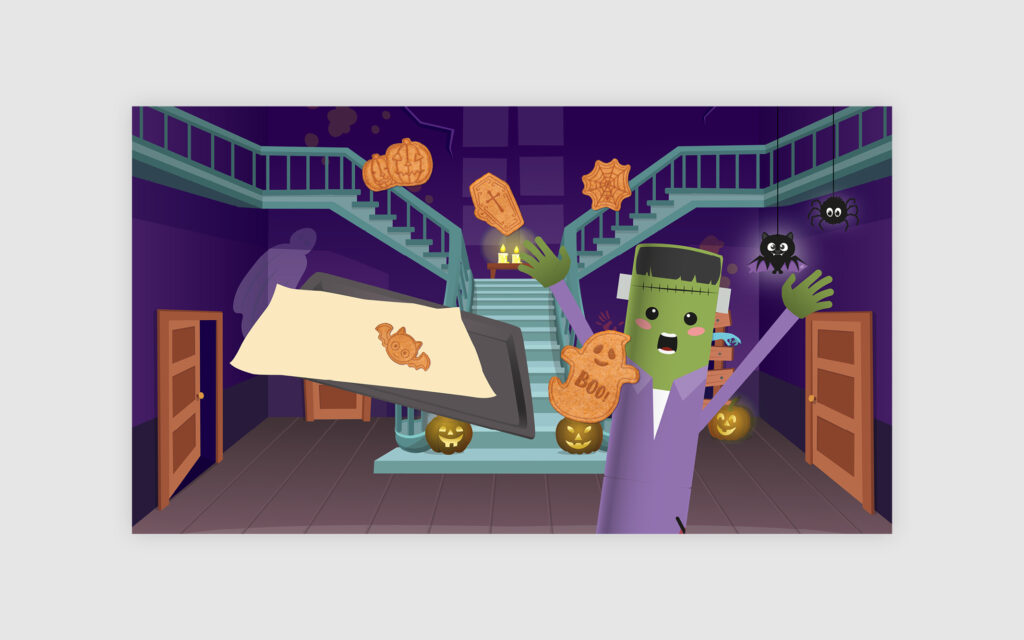 Agenzia di Comunicazione Publifarm | Pure Creative Agency Il video in motion graphics di Halloween per Legami 1