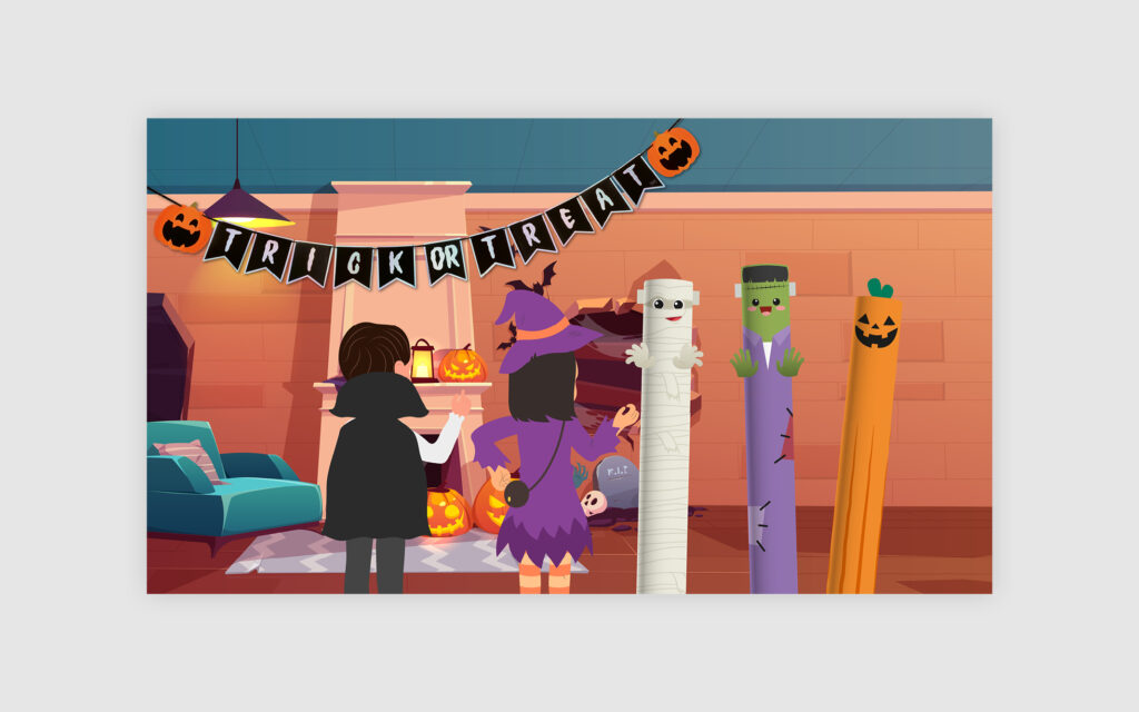 Agenzia di Comunicazione Publifarm | Pure Creative Agency Il video in motion graphics di Halloween per Legami 1