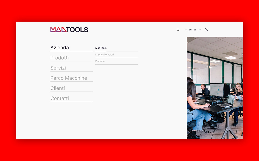 Agenzia di Comunicazione Publifarm | Pure Creative Agency MadTools ha un sito web nuovo di zecca 1