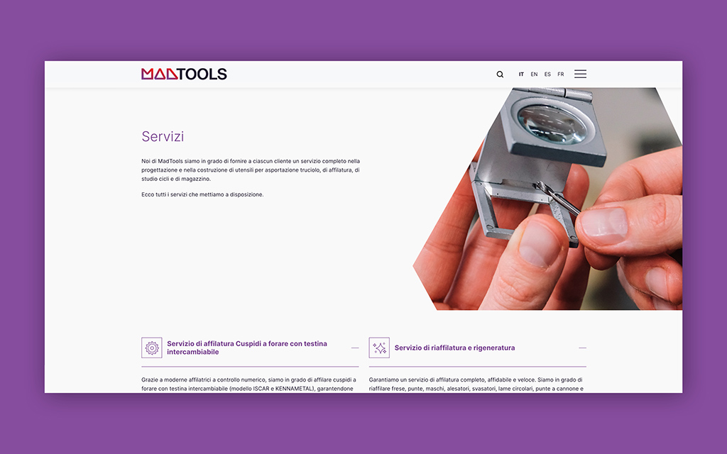 Agenzia di Comunicazione Publifarm | Pure Creative Agency MadTools ha un sito web nuovo di zecca 1