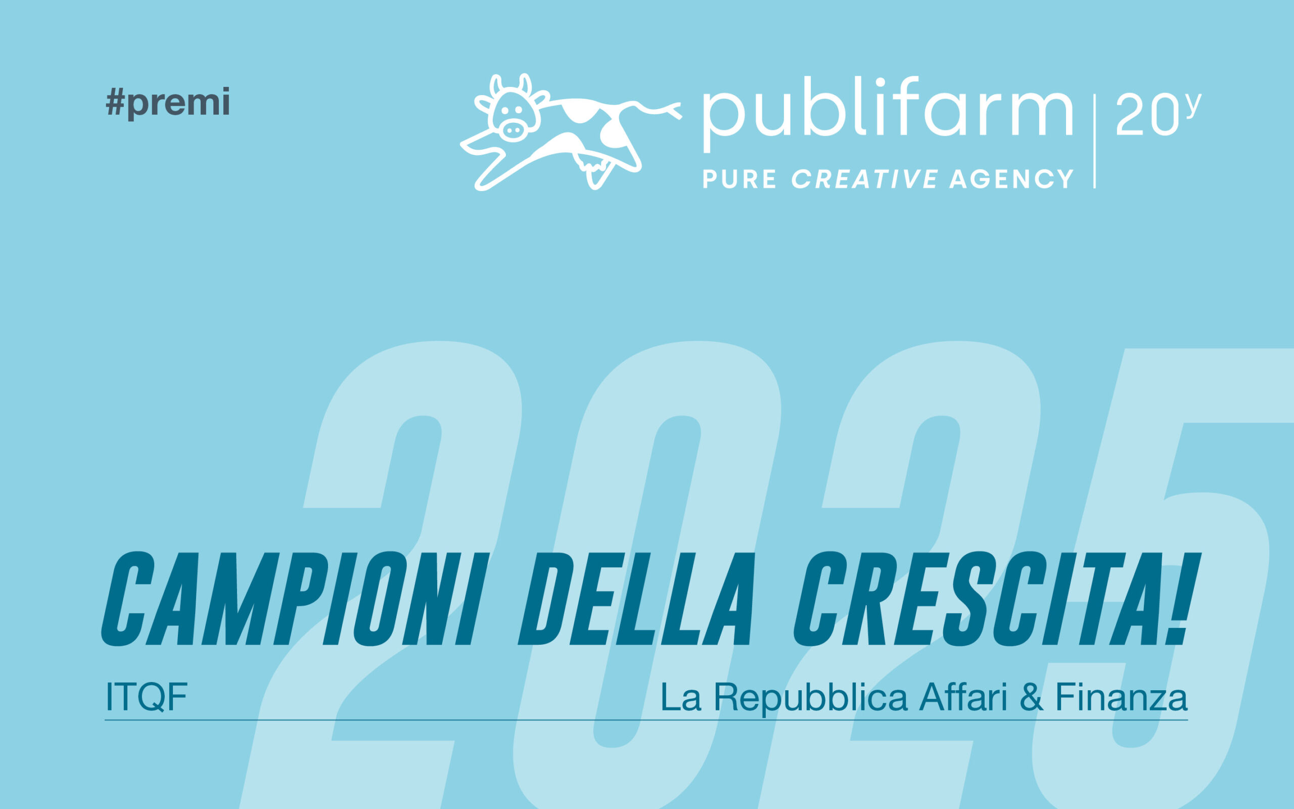 Publifarm è Campione della Crescita anche per il 2025