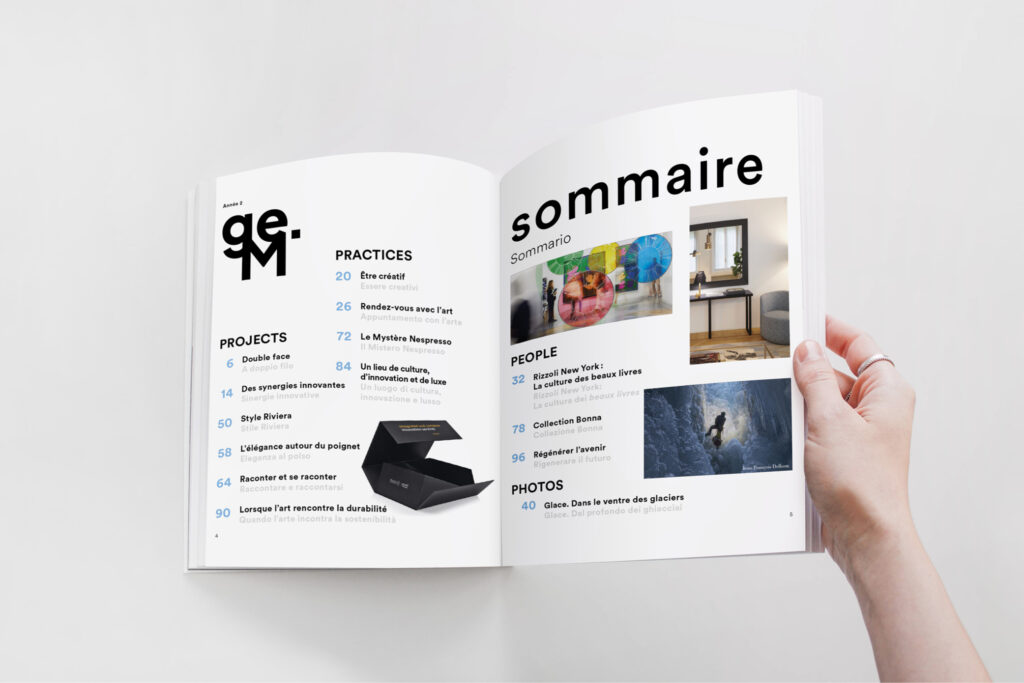 Agenzia di Comunicazione Publifarm | Pure Creative Agency C’è parecchia azione nel nuovo numero del magazine ge.M 1