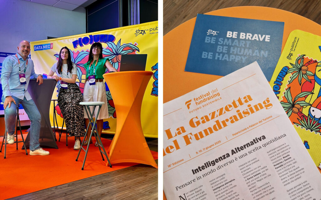 Agenzia di Comunicazione Publifarm | Pure Creative Agency Publifarm e Data Mec al Festival del Fundraising 1