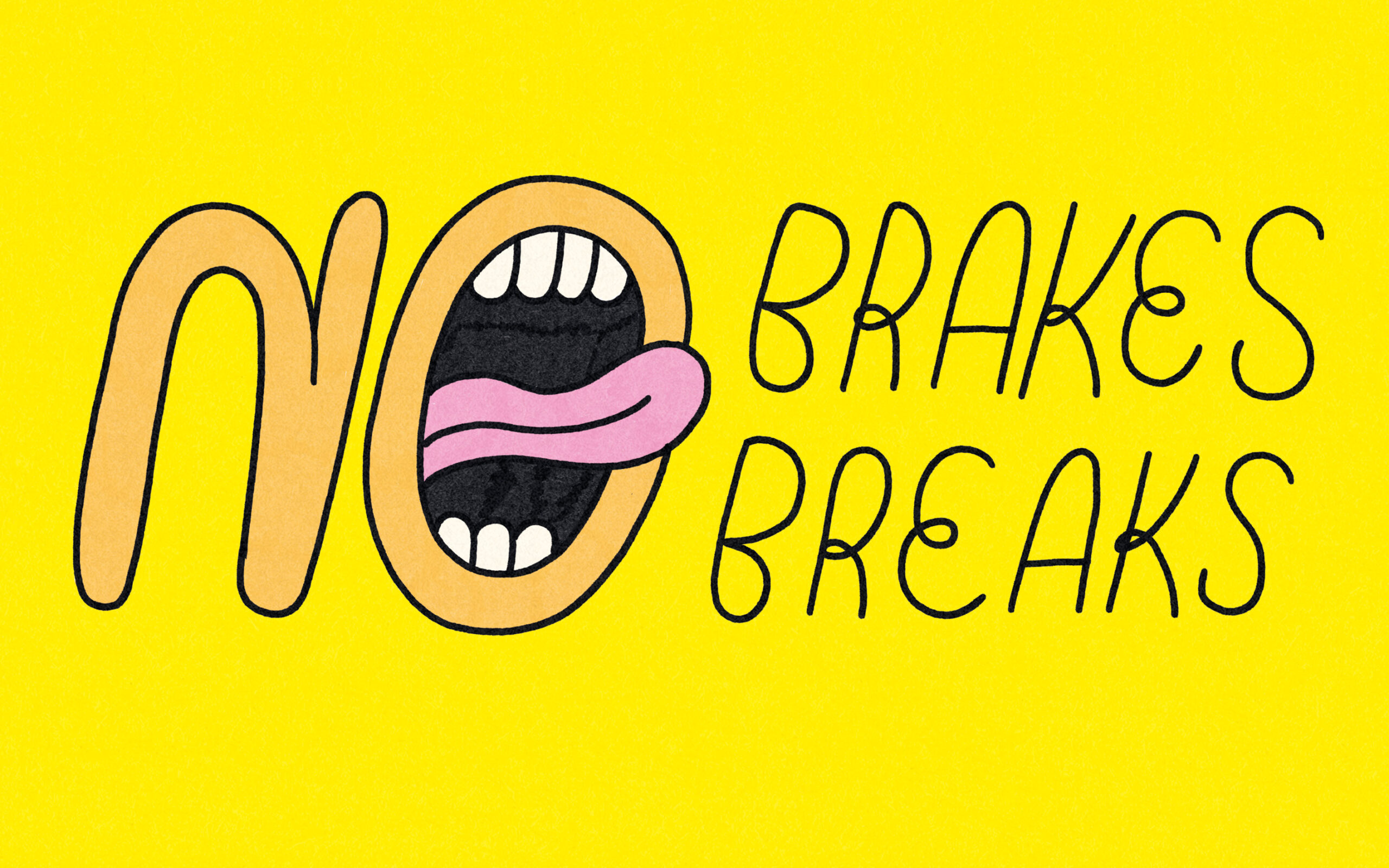 No Brakes, No Breaks: la stampa artistica di Natale firmata da Fabio Buonocore